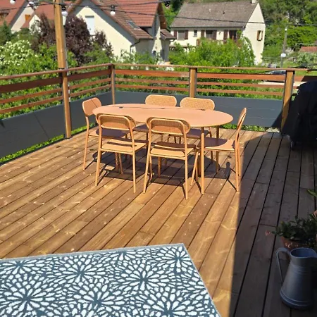 Dans Ancienne Ferme Avec Grande Terrasse Et Piscine 아파트 디종